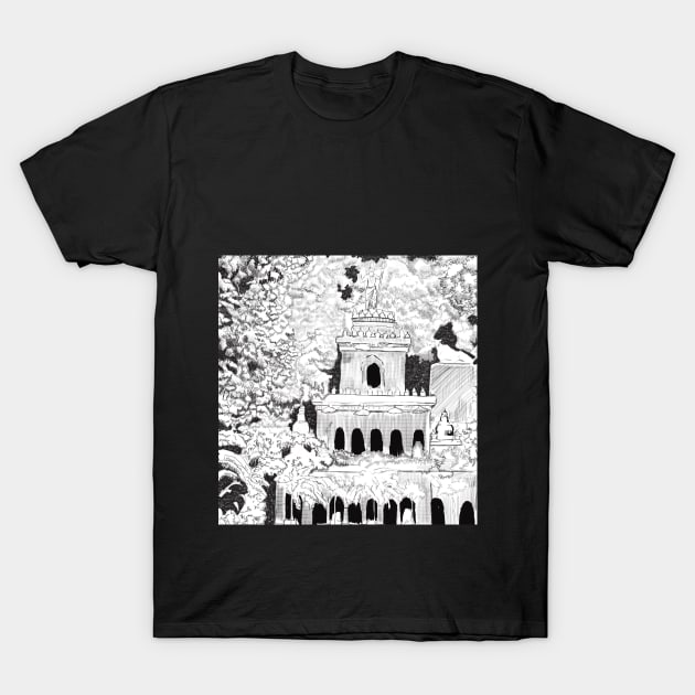 aesthetic temple T-Shirt by ShuvamArchive